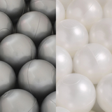 "Dreamy Balls" 200 Bällebad-Bälle im sanften Farbmix, CE-zertifiziert