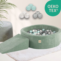 "Bally Slide" Bällebad 90x30cm mit Rutschkeil & 200 Bällen