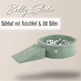 "Bally Slide" Bällebad 90x30cm mit Rutschkeil & 200 Bällen
