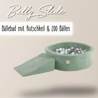 "Bally Slide" Bällebad 90x30cm mit Rutschkeil & 200 Bällen