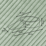 "Bally Slide" Bällebad 90x30cm mit Rutschkeil & 200 Bällen