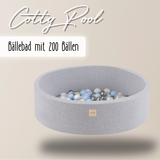"Cotty Pool" Bällebad 90x30cm mit 200 Bällen