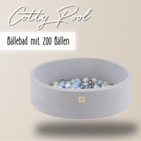 "Cotty Pool" Bällebad 90x30cm mit 200 Bällen