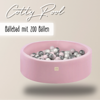 "Cotty Pool" Bällebad 90x30cm mit 200 Bällen