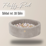 "Fluffy Pool" Bällebad 90x30cm mit 200 Bällen