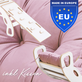 "Big Rocker" 3in1, Wippe, Kletterbogen & Rutsche 90x41x50 cm