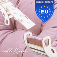 "Big Rocker" 3in1, Wippe, Kletterbogen & Rutsche 90x41x50 cm