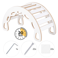 "Big Rocker" 3in1, Wippe, Kletterbogen & Rutsche 90x41x50 cm