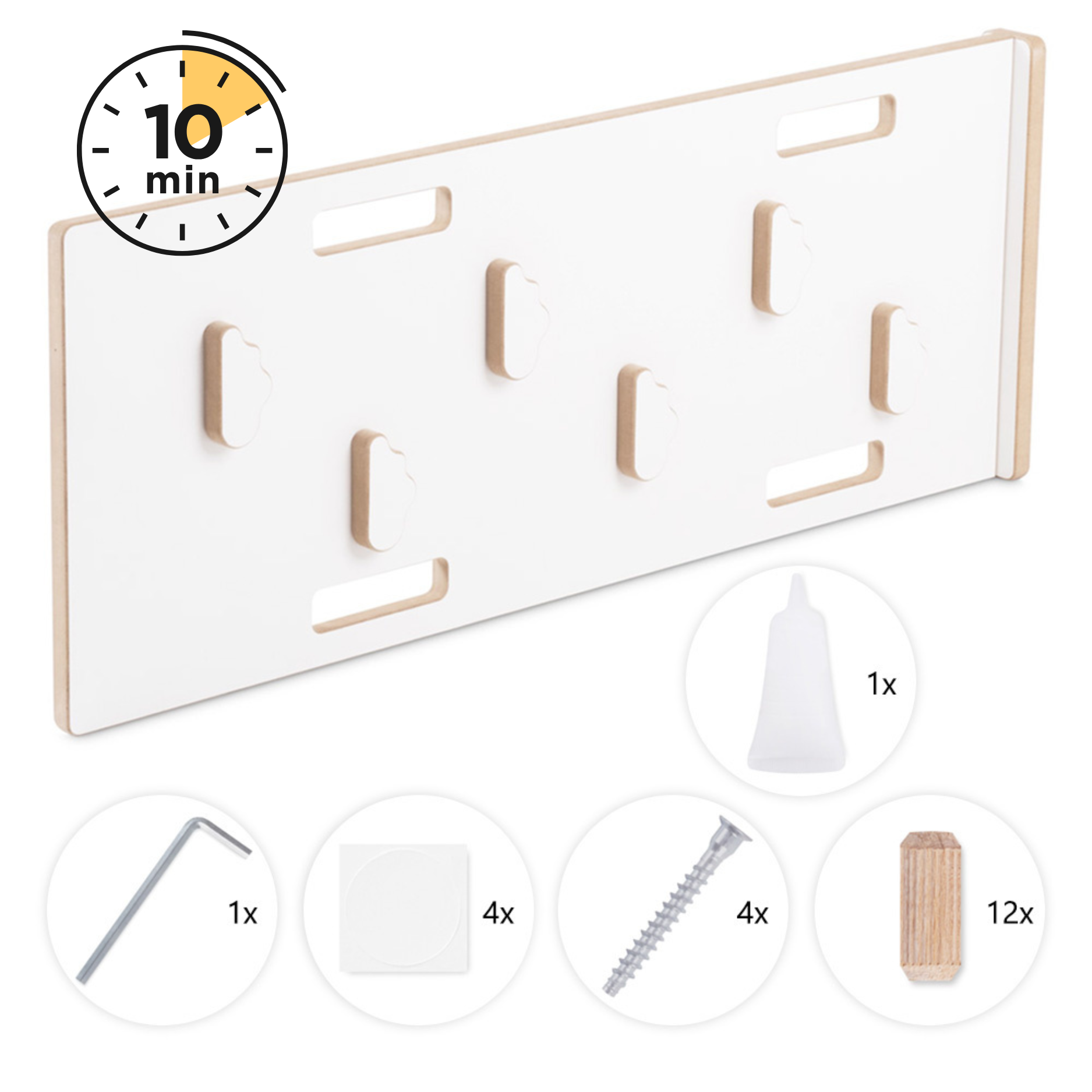 "Big Rocker" 3in1, Wippe, Kletterbogen & Rutsche 90x41x50 cm