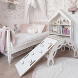 "Big Rocker" 3in1, Wippe, Kletterbogen & Rutsche 90x41x50 cm