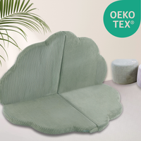 "Bloomy Mat" Spielmatte 115x115x5cm mit Cord-Bezug