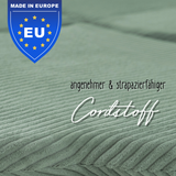 "Bloomy Mat" Spielmatte 115x115x5cm mit Cord-Bezug