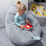 "Cozy Cloud" Kinder-Sitzsack 80x85cm mit EPS Perlen