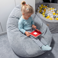 "Cozy Cloud" Kinder-Sitzsack 80x85cm mit EPS Perlen