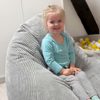 "Cozy Cloud" Kinder-Sitzsack 80x85cm mit EPS Perlen