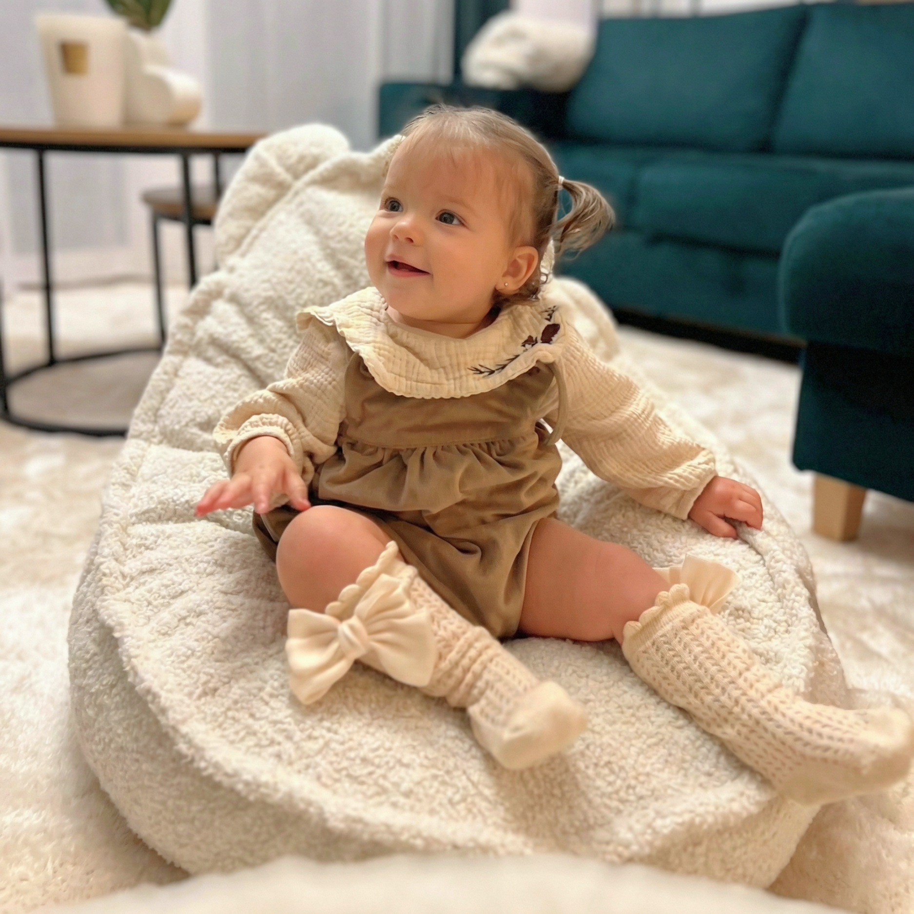 "Woolly Bear" Sitzsack für Kinder 68x45cm