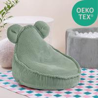 "Huggy Bear" Sitzsack mit Ohren für Kinder 68x45cm