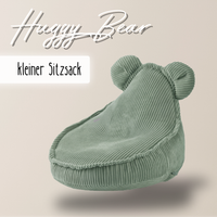 "Huggy Bear" Sitzsack mit Ohren für Kinder 68x45cm