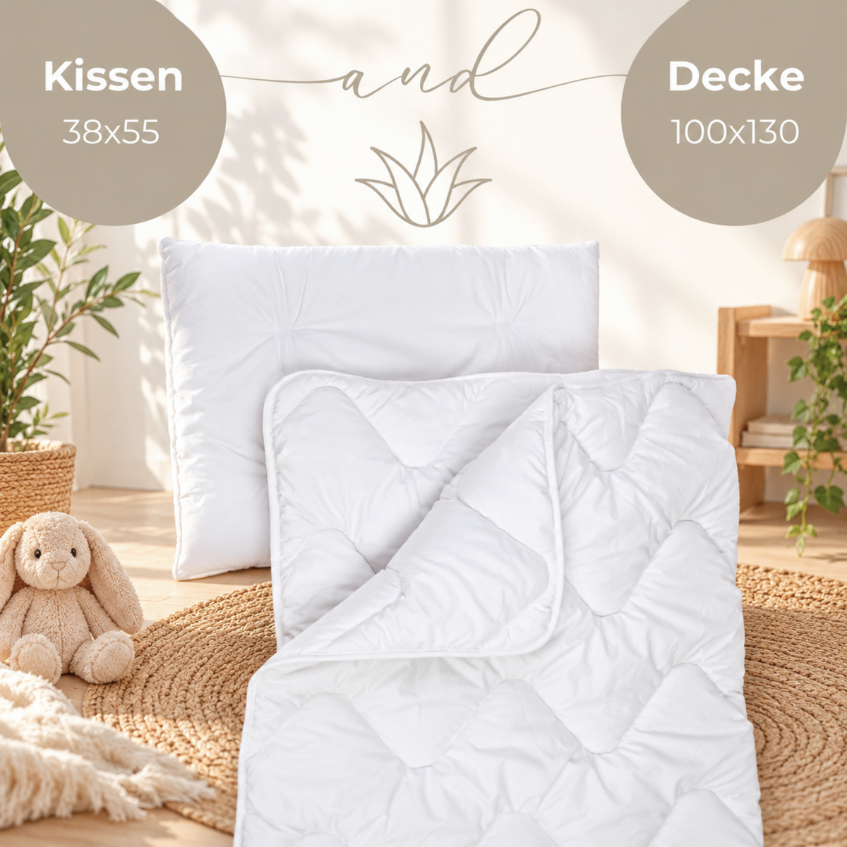 YappyAloe - Pillow and duvet with Aloe Vera fibers