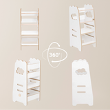 "Cloudy Helper" Kinder-Küchenhelfer, höhenverstellbar