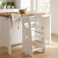 "Cloudy Helper" Kinder-Küchenhelfer, höhenverstellbar