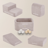 "Mini Castle" Indoor Spielplatz-Set mit Mini-Bällebad & 100 Bällen