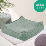 "Snuggy Puff" Bodenkissen aus Cord 60x60x20cm