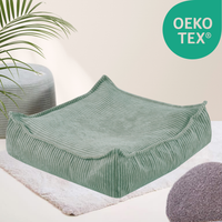 "Snuggy Puff" Bodenkissen aus Cord 60x60x20cm