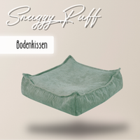 "Snuggy Puff" Bodenkissen aus Cord 60x60x20cm