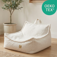 "Woolly Nest" Kinder-Sitzsack 77x67x50cm mit Schaumstoff-Füllung