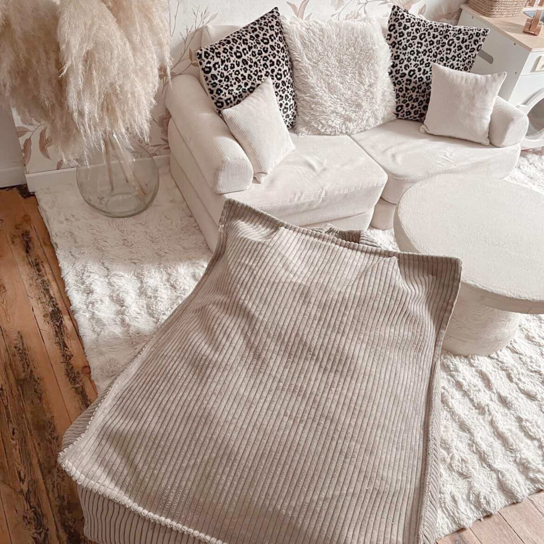 "Puffy Nest" Kinder-Sitzsack 67x77x50cm mit Schaumstoff-Füllung
