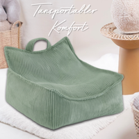 "Puffy Nest" Kinder-Sitzsack 67x77x50cm mit Schaumstoff-Füllung