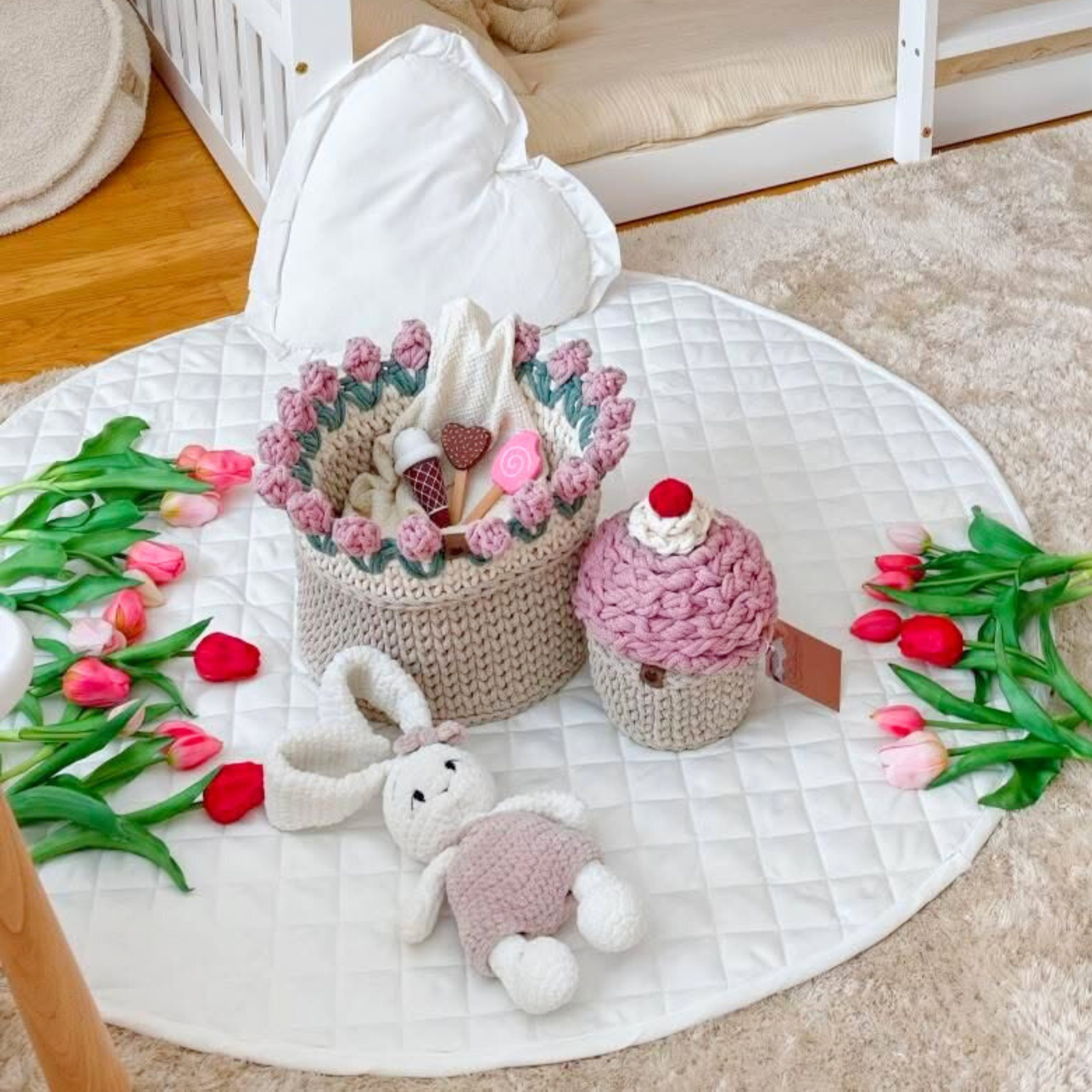 Runde Spielmatte - 110 cm