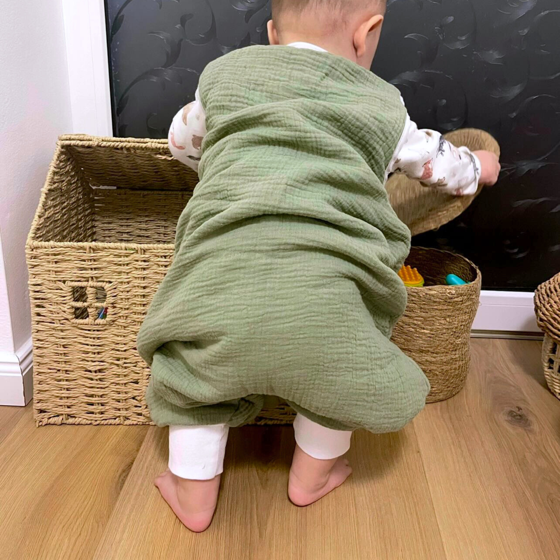 YappyBuzz Baby- und Kinderschlafsack mit Beinen