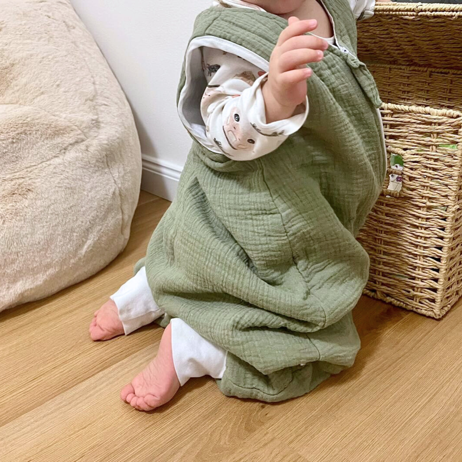 YappyBuzz Baby- und Kinderschlafsack mit Beinen