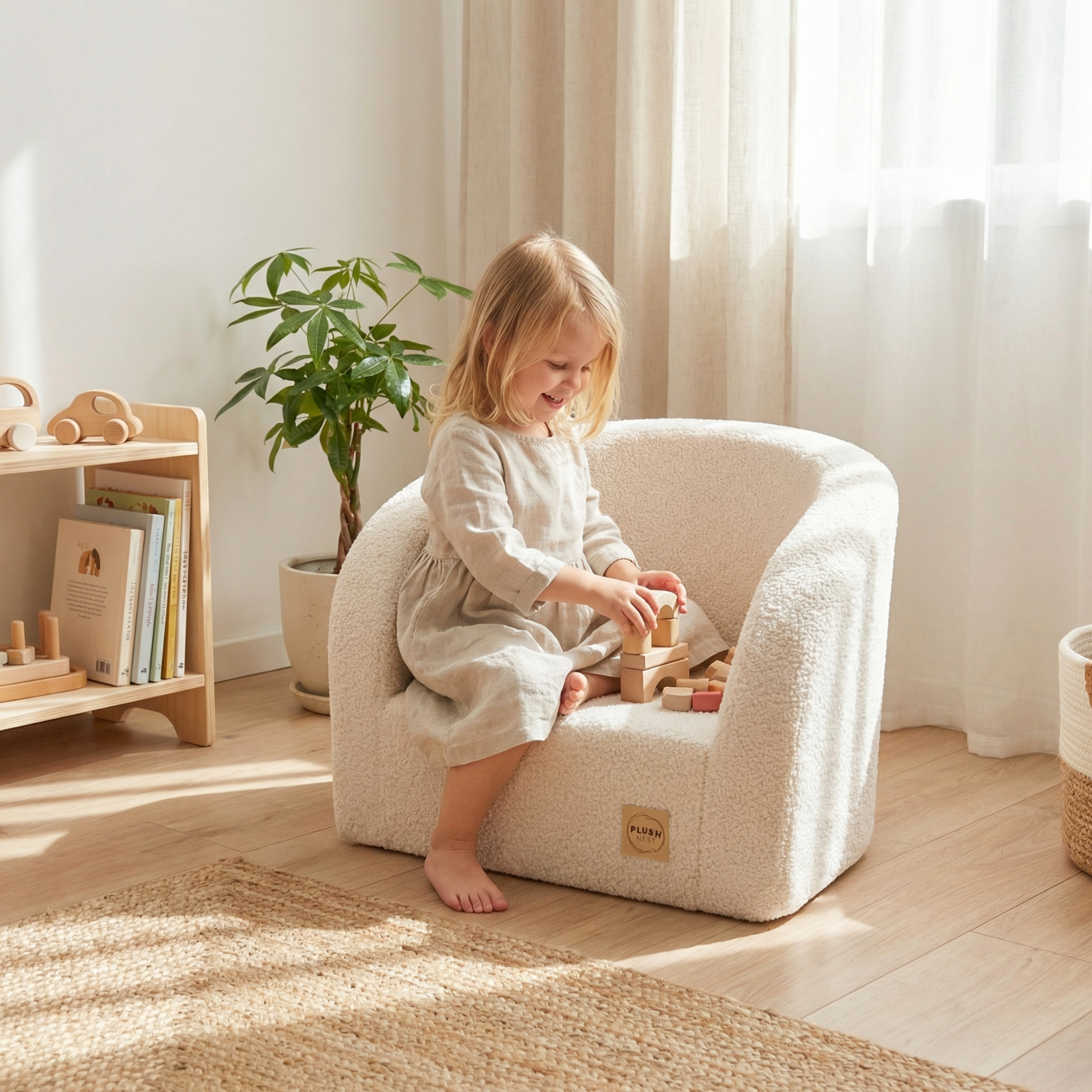 "Woolly Chair" Kindersessel 53x40cm