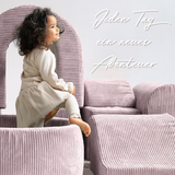 "Dreamy Castle" Indoor Spielplatz-Set mit kleinem Bällebad & 150 Bällen