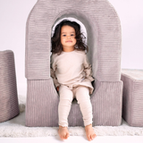 "Dreamy Castle" Indoor Spielplatz-Set mit kleinem Bällebad & 150 Bällen