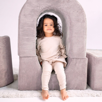 "Dreamy Castle" Indoor Spielplatz-Set mit kleinem Bällebad & 150 Bällen