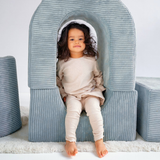 "Dreamy Castle" Indoor Spielplatz-Set mit kleinem Bällebad & 150 Bällen