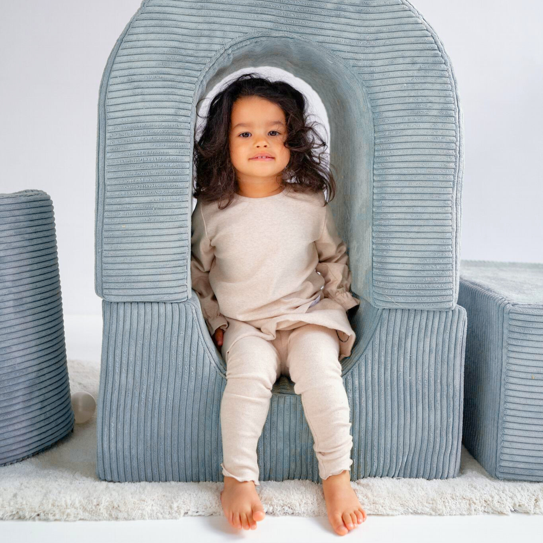 "Dreamy Castle" Indoor Spielplatz-Set mit kleinem Bällebad & 150 Bällen