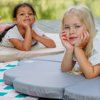 "Sunny Bloom" wasserfeste Spielmatte 115x115x5cm