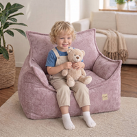 "Chenille Throne" bequemer Kinder-Relaxsessel 80x73x58cm