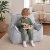 "Chenille Throne" bequemer Kinder-Relaxsessel 80x73x58cm