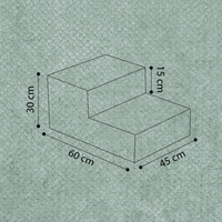 "Nilly Step" Treppe für Bällebäder 60x45x30cm
