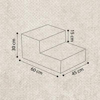 "Nilly Step" Treppe für Bällebäder 60x45x30cm