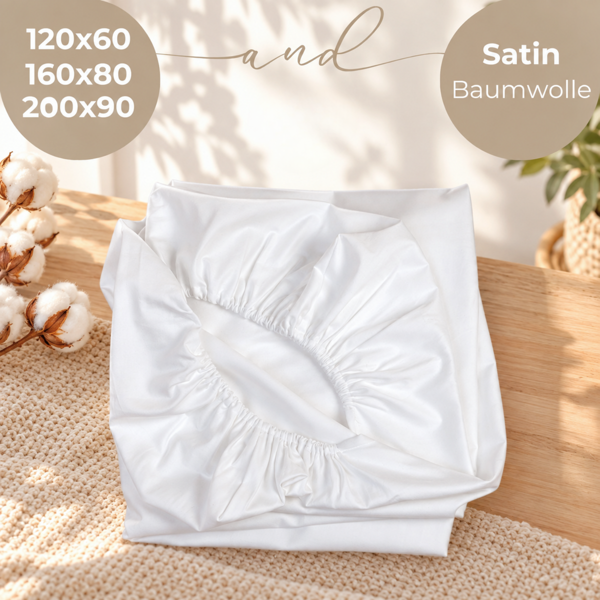YappyLux - Satin bed sheet