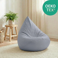 "Sunny Seat" Wasserfester Kinder-Sitzsack 80x85cm für drinnen & draußen