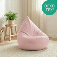 "Sunny Seat" Wasserfester Kinder-Sitzsack 80x85cm für drinnen & draußen