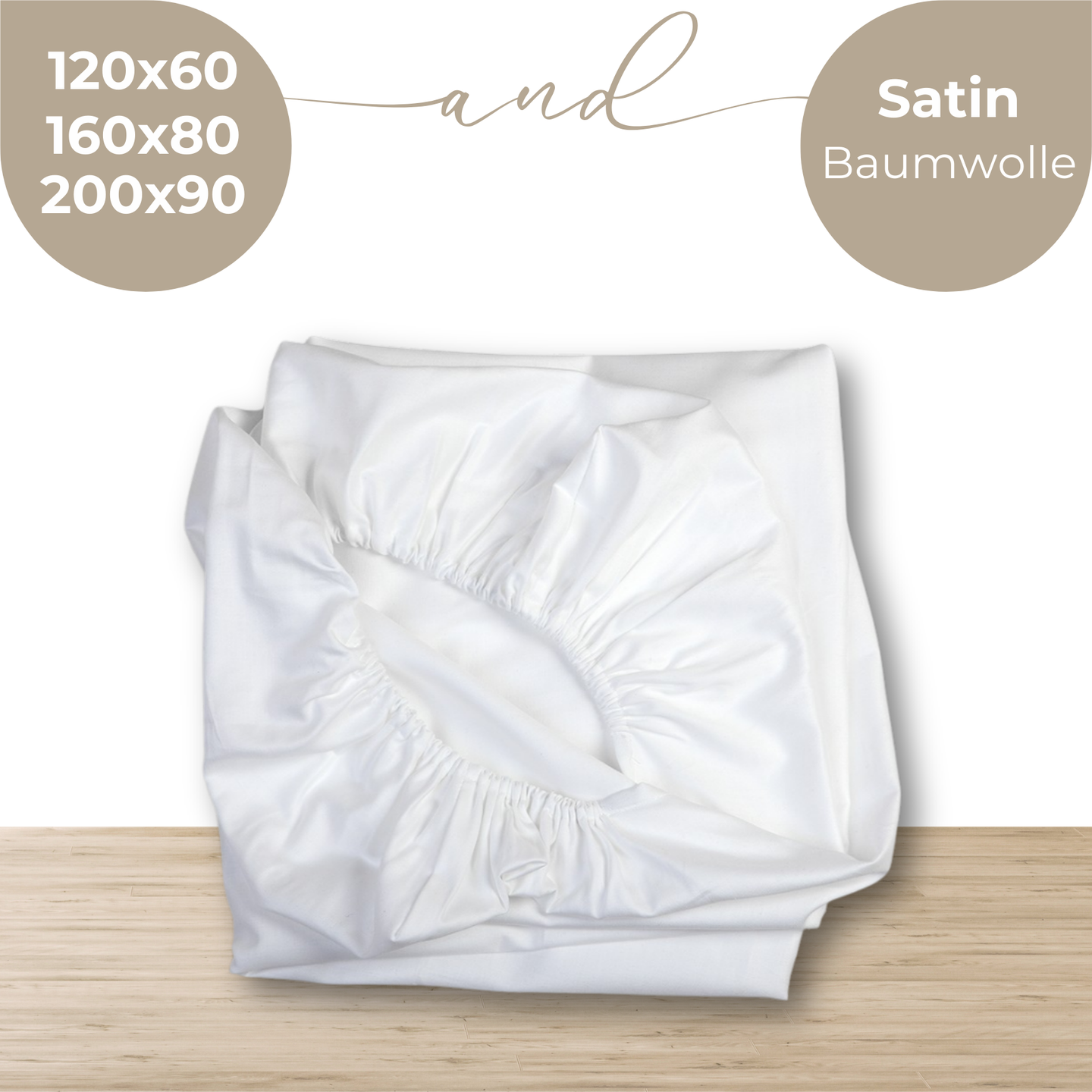 YappyLux - Bettlaken aus Satin